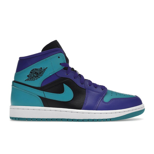 Jordan ジョーダン レディース スニーカー 【Jordan 1 Mid Black Grape (Women's)】 サイズ US_6(23.0cm) Dark Concord/New Emerald-Black-White