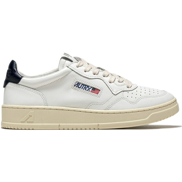 Autry オートリー レディース スニーカー 【Autry Medalist Leather Low White Dark Blue (Women's)】 サイズ EU_35(21.5cm) White/Dark Blue/Cream
