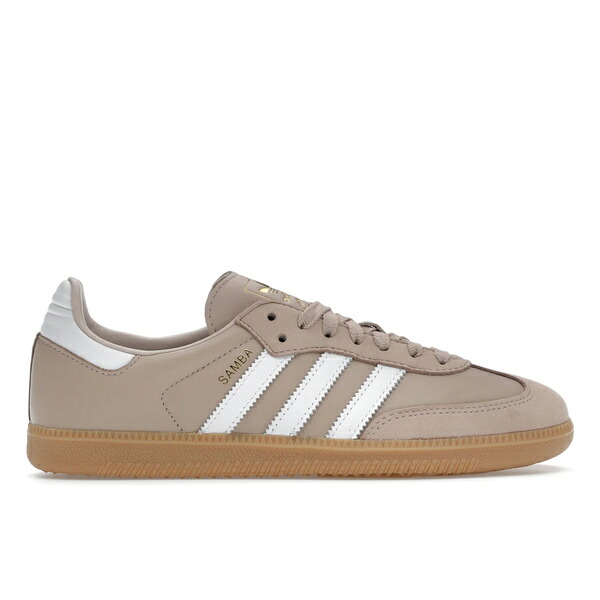 adidas アディダス レディース スニーカー 【adidas Samba OG Wonder Taupe (Women\'s)】 サイズ US_W_11.5 Wonder Taupe/Footwear White/Gold Metallic