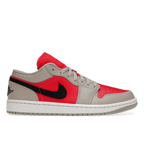 Jordan ジョーダン レディース スニーカー  【Jordan 1 Retro Low Light Iron Ore Siren Red (Women)】  サイズ US_8.5(25.5cm) Light Iron Ore/Black-Siren Red