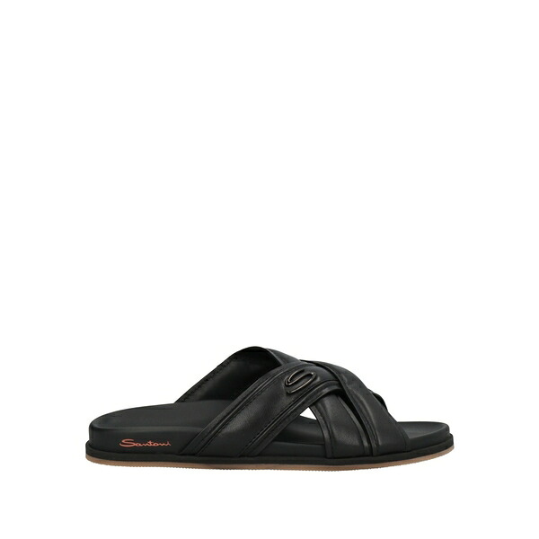 【送料無料】 サントーニ メンズ サンダル シューズ Sandals Black｜asty 70,840円