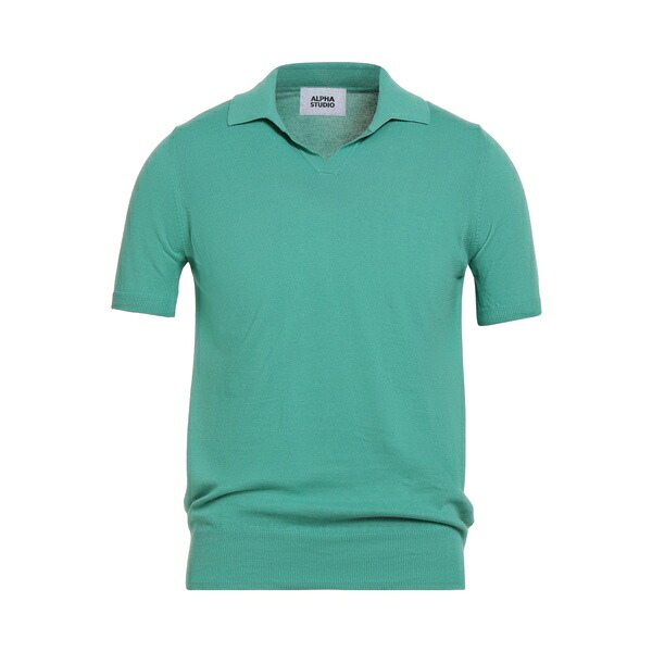【貨物輸送無料】 アルファス テューディオ メンズ 編み物\u0026スウェーター アウター Sweaters Green