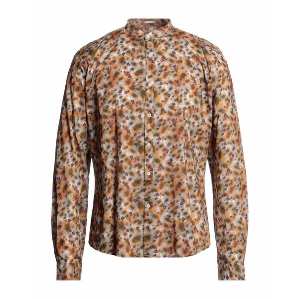 【送料無料】 カミセッタスノーブ メンズ シャツ トップス Shirts Brown