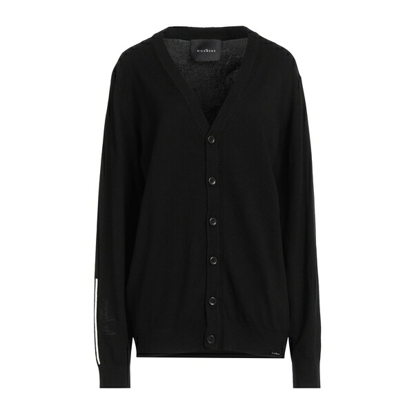 【送料無料】 ジョン リッチモンド メンズ カーディガン アウター Cardigans Black