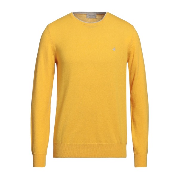 【貨物輸送無料】 ブルックス活動の領域 メンズ 編み物\u0026スウェーター アウター Sweaters Yellow ニット・セーター-メンズファッション-トップス