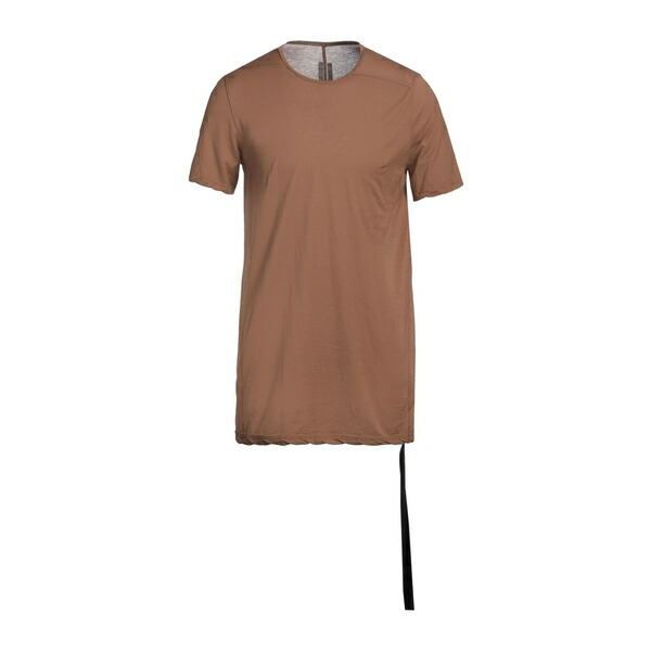 【送料無料】 リックオウエンス メンズ Tシャツ トップス T-shirts Beige