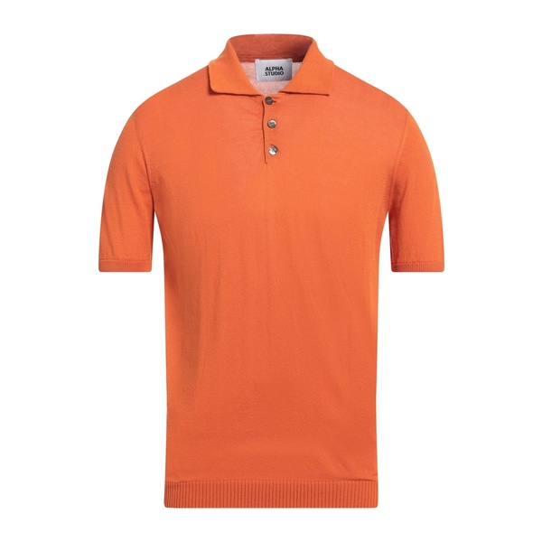 【貨物輸送無料】 アルファス テューディオ メンズ 編み物\u0026プルオーバー アウター Sweaters Orange メンズファッション-トップス