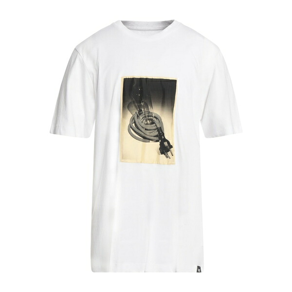 【送料無料】 オーエーエムシー メンズ Tシャツ トップス T-shirts White