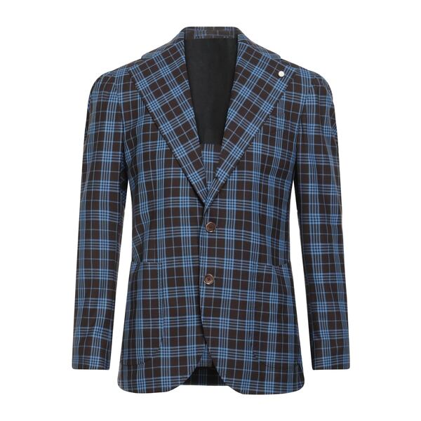 【貨物輸送無料】 ルイジ・ビアンキ・マントヴァ メンズ 上衣＆上衣 アウター Blazers Brown