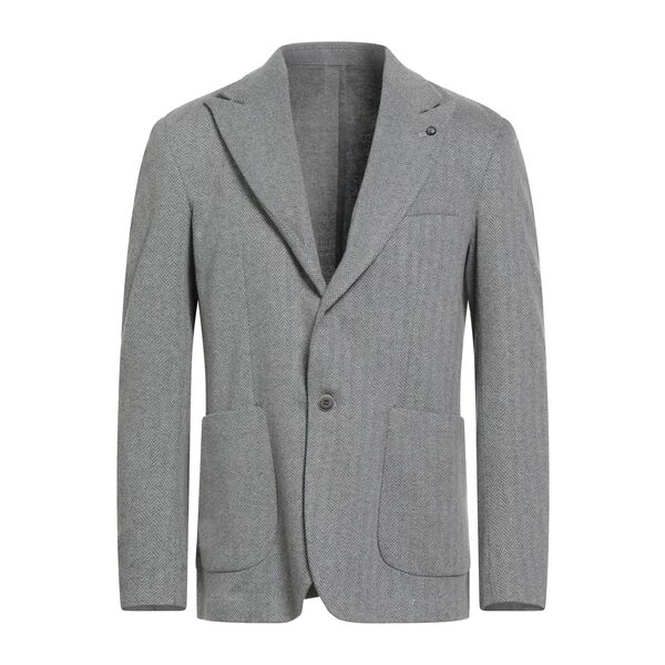 【送料無料】 バーバティー メンズ ジャケット＆ブルゾン アウター Blazers Grey