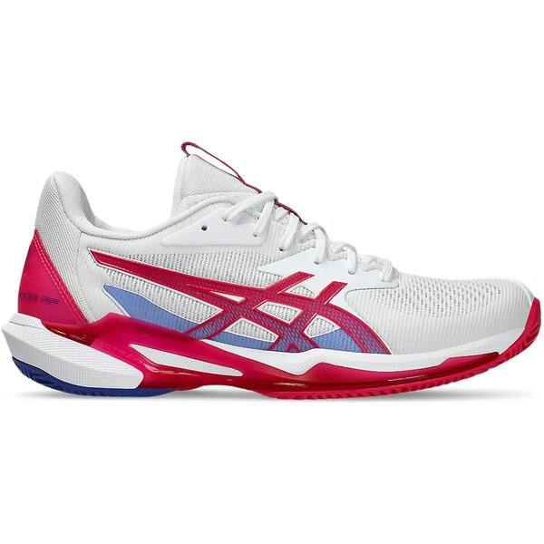 ASICS アシックス レディース スニーカー  【ASICS Solution Speed FF 3 Clay White Bright Rose (Women\u0027s)】  大いさ US_8.5(25.5糎) White/Bright Rose スニーカー-レディース靴-靴