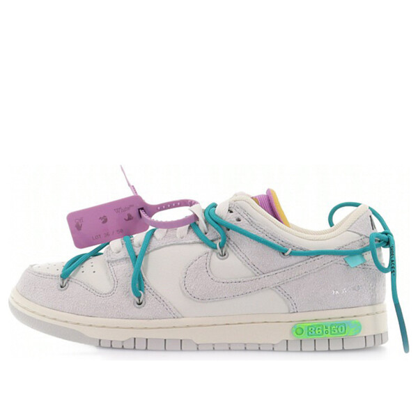 Nike ナイキ メンズ スニーカー ダンク 【Nike x Off-White Dunk Low 'Lot 36 of 50' DJ0950-107】 サイズ US_8(26.0cm)｜asty