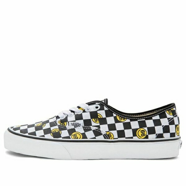 Vans バンズ メンズ スニーカー 【Vans Wallpaper Authentic Smiley \u0027Black White\u0027 VN000EE3BP9】  大きさ US_M_4
