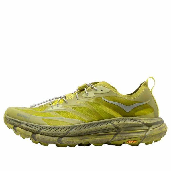 HOKA ONE ONE ホカオネオネ メンズ スニーカー 【HOKA ONE ONE x Satisfy Mafate Speed 4 Lite \u0027Sulfur\u0027 1157050-SLFR】  大きさ US_M_14