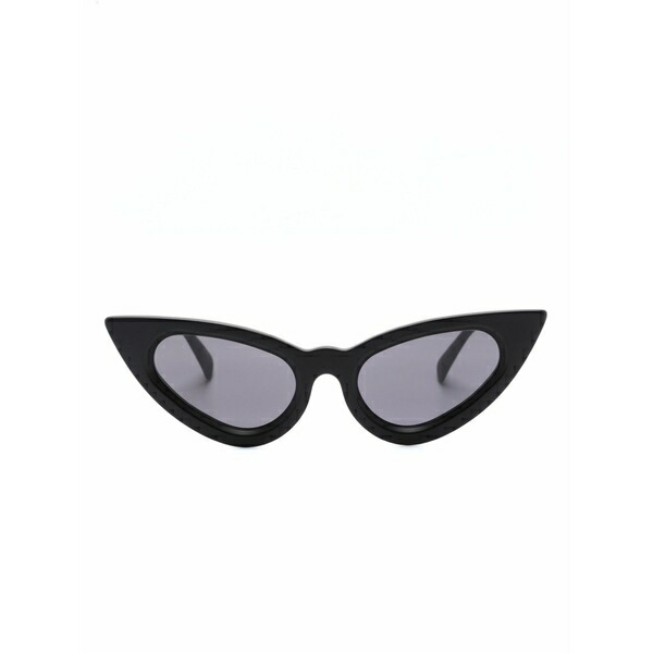 クボラウム メンズ サングラス・アイウェア 付属物 Y3 cat-eye frame tinted sunglasses Black