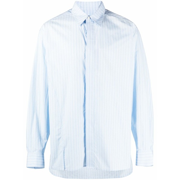 アーダーエラー メンズ プルオーバー トップス Long-sleeve poplin shirt Blue