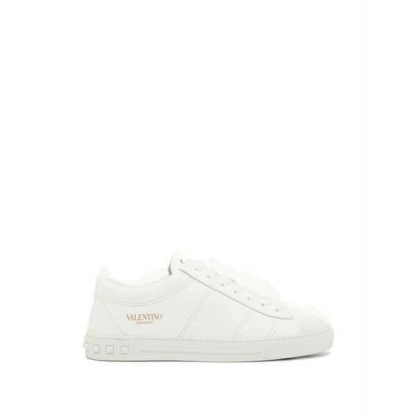ヴァレンティノ ガラヴァーニ メンズ スニーカー シューズ Cityplanet calfskin sneakers White