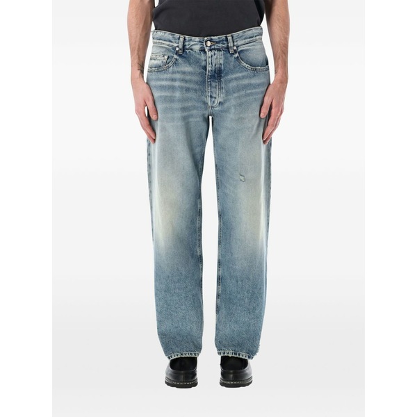 アイコン ジーンズ メンズ ジーンズズボン下 ボトムス Will wide-leg jeans Blue