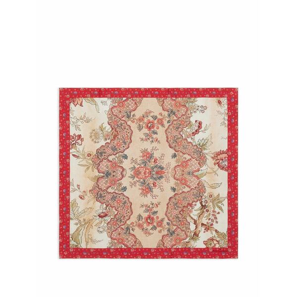 ピエール＝ルイ・マシア メンズ えり巻き・袈裟・えり巻き 付属物 Aloeuw floral-print scarf Neutrals