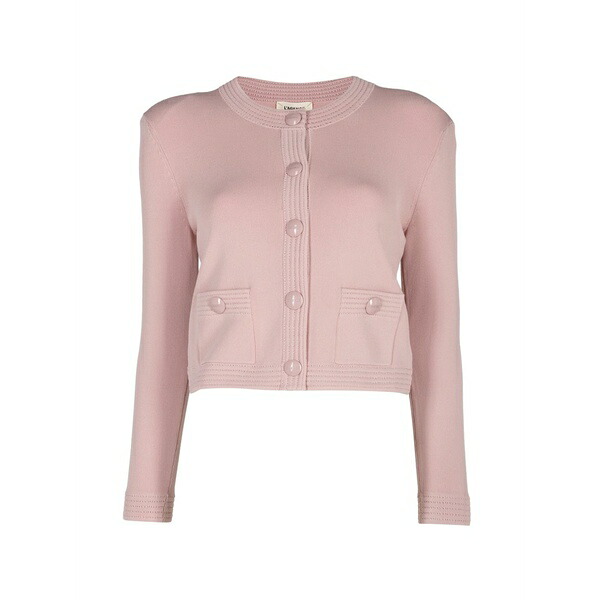 ラジャンス レディース ジレー アウター Patsy cropped cardigan Pink