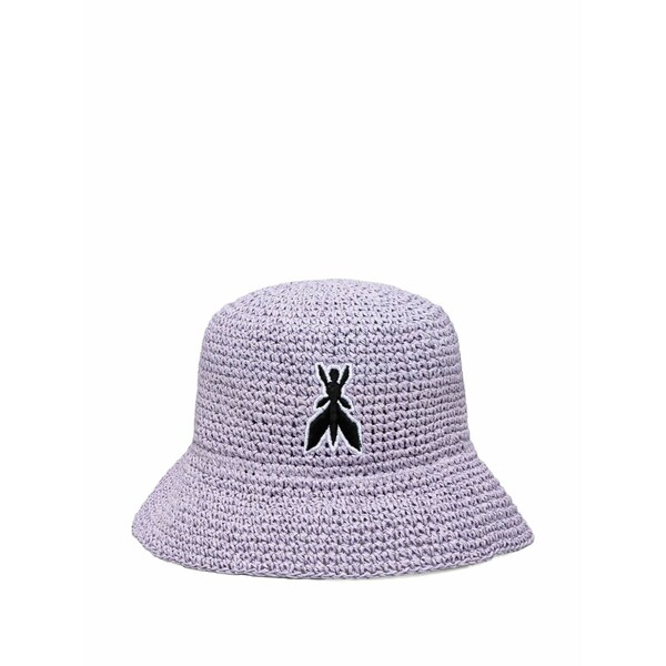 パトリツィア ペペ レディース 鳥打ち帽 付属物 Crochet bucket hat Purple