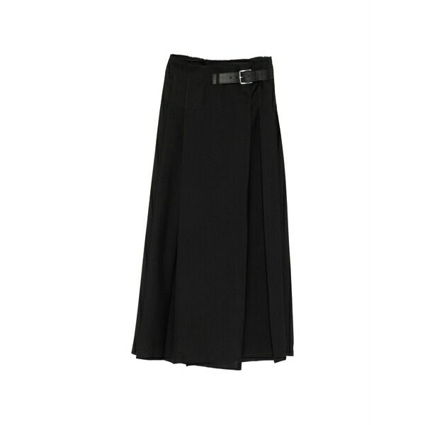 デパートメントファイブ レディース スコート ボトムス Gilles belted gilles skirt Black