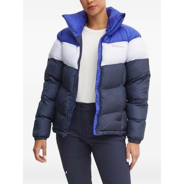 コロンビア レディース 上衣＆上衣 アウター Puffect￠￠ ii colourblock puffer jacket Blue