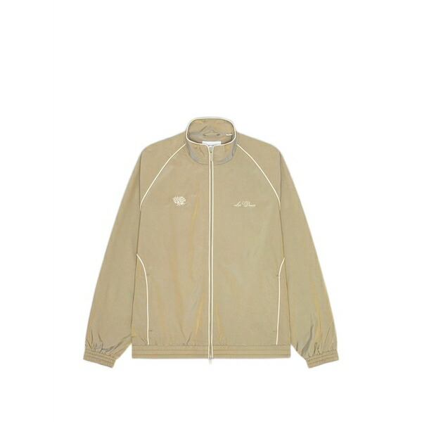 レ ドゥ メンズ 上衣＆上衣 アウター Jack shiny piping track jacket Neutrals