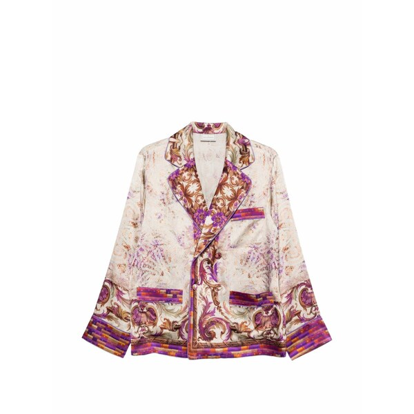 ピエール＝ルイ・マシア レディース 上衣＆上衣 アウター Mutka printed jacket Neutrals