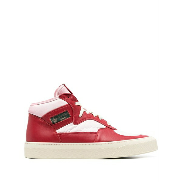ルード メンズ スニーカー シューズ Cabriolets hi-top sneakers Red