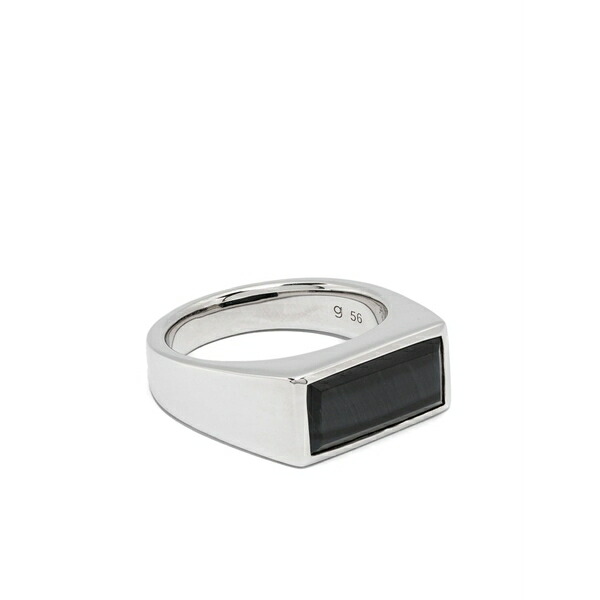 トム木材 メンズ 輪っか 添え物 Peaky blue hawk ring Silver