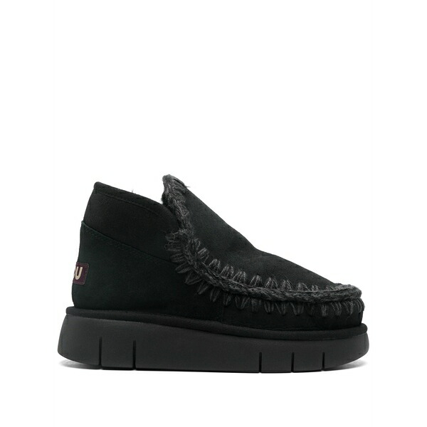 モウ レディース ブーツ シューズ Ankle boots Black