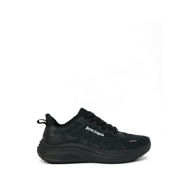 パーム・エンジェルス メンズ スニーカー シューズ Sunset lace-up sneakers Black