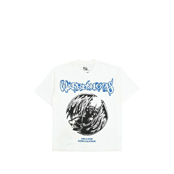 ウォーレンロータス メンズ プルオーバー トップス Gargoyle logo t-shirt White