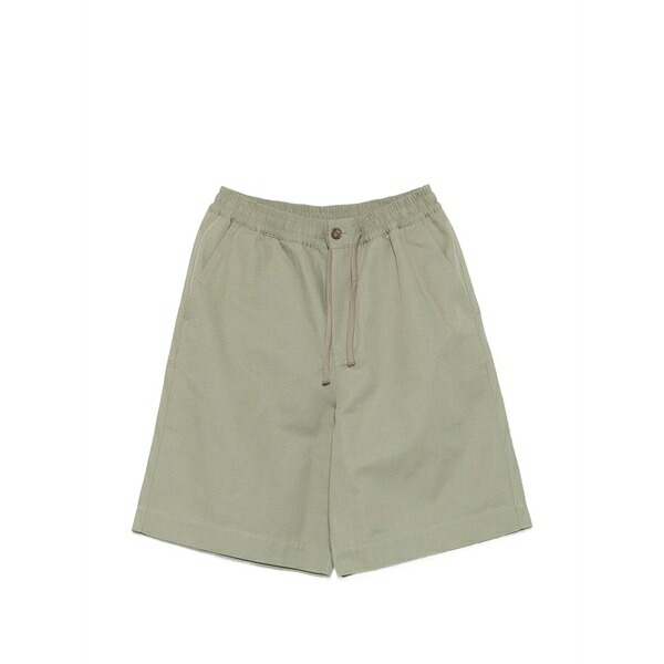 住みか 稲荷 メンズ 心地好いズボン下 ボトムス Drawstring-waist shorts Green