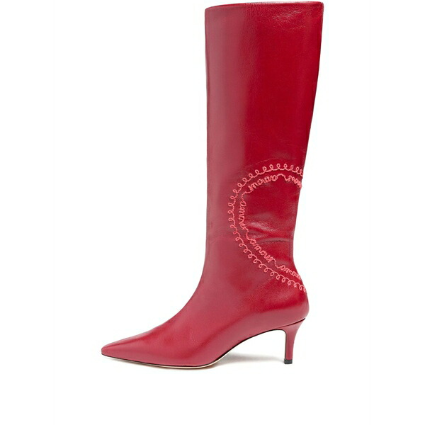 サンクアセプト レディース ブーツ シューズ 60mm casey knee-high boots Red|asty