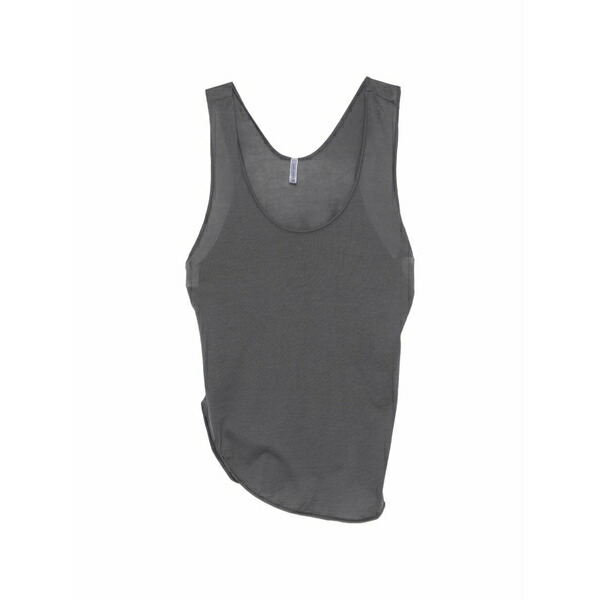 ダニエル フィエゾリ レディース カットソー トップス Scoop-neck tank top Grey
