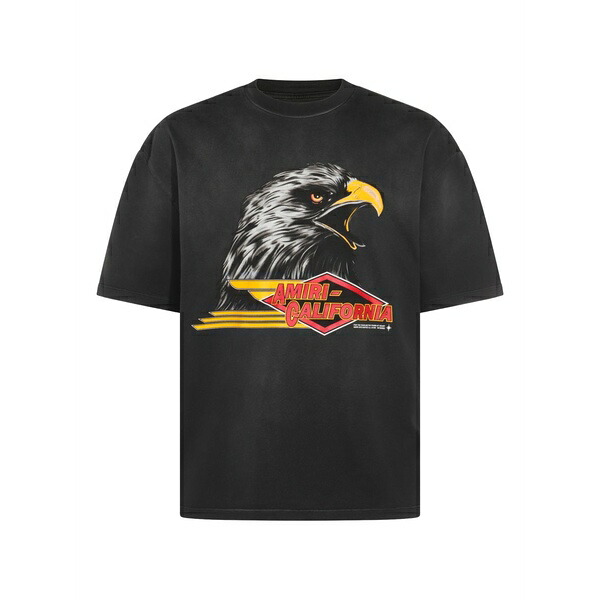 アミリ メンズ プルオーバー トップス Eagle t-shirt Black