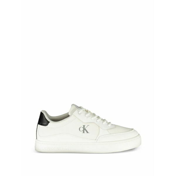 カルバンクライン メンズ スニーカー シューズ Lace-up sneakers White