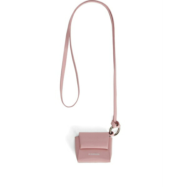 ジル・サンダー レディース 金入れ 付属物 Detachable strap folded air pods case Pink