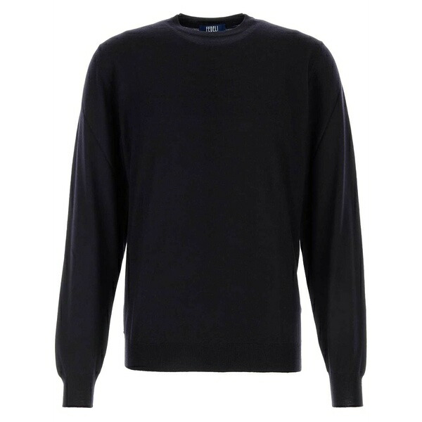 フェデーリ メンズ ニット&セーター アウター Argentina sweater Blue｜asty