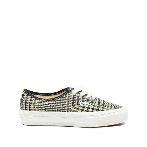 バンズ メンズ スニーカー シューズ Check tweed sneakers  Black