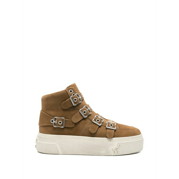 死灰 レディース スニーカー シューズ Starmoon buckle-strap sneakers Brown