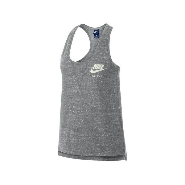 ナイキ レディース カットソー トップス Logo tank top Grey