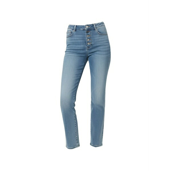 リュージョー レディース ジーンズズボン下 ボトムス Button jeans Blue