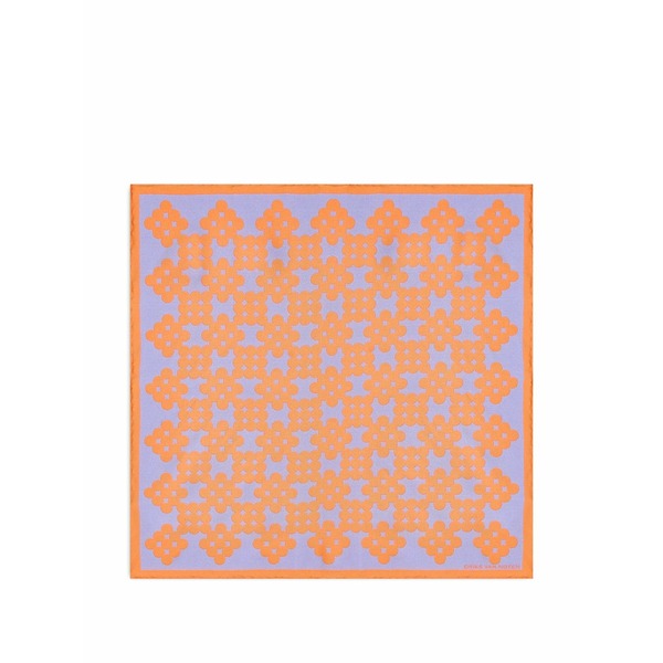 ドリス・ヴァン・ノッテン メンズ えり巻き・袈裟・えり巻き 付属物 Silk square scarf Purple
