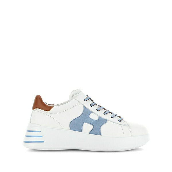 ホー火器 レディース スニーカー シューズ Rebel h564 platform sneakers White
