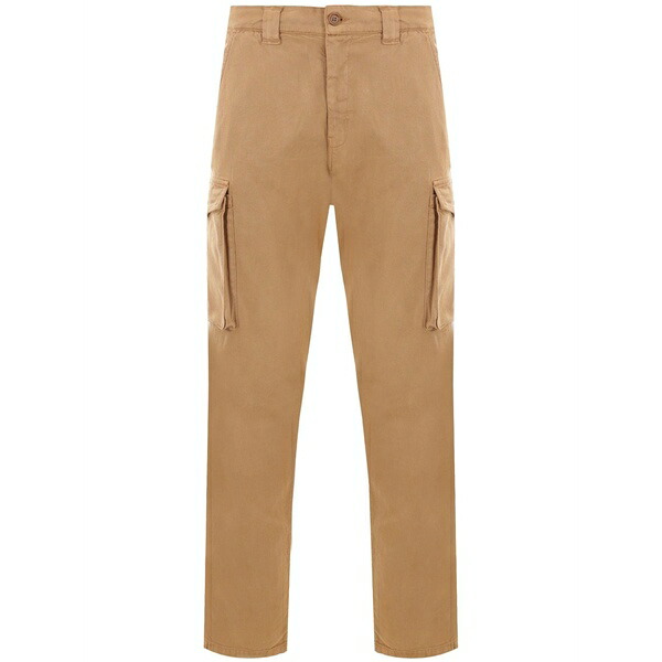 アスペジ メンズ 心地好いズボン下 ボトムス Cargo trousers Brown
