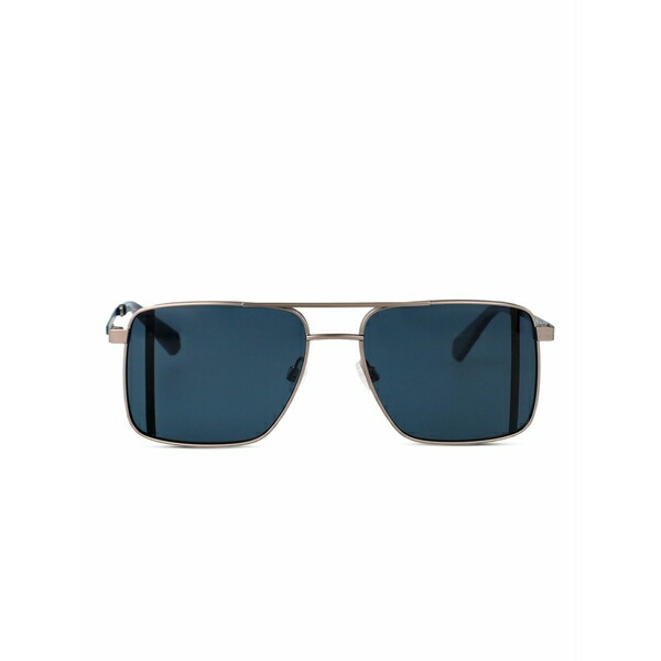 カルバンクライン メンズ サングラス・アイウェア 添え物 Square-frame sunglasses Grey