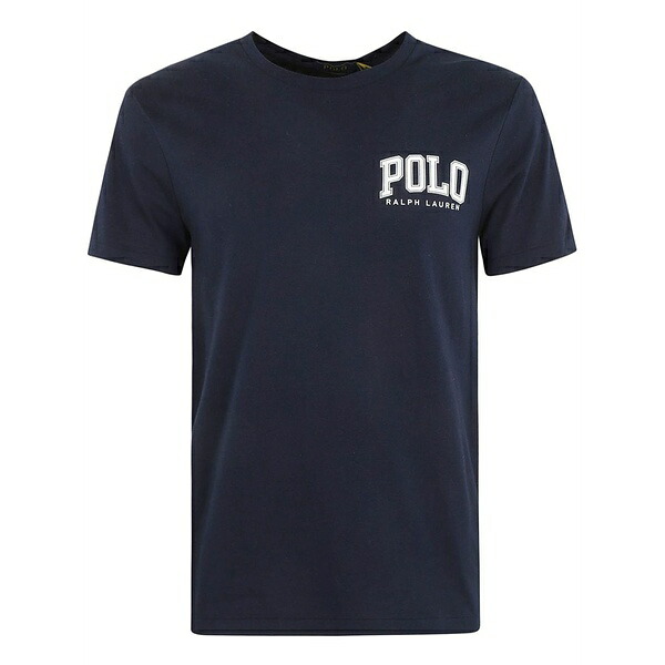 ラルフローレン メンズ ティーシャツ トップス Logo-print cotton t-shirt Blue